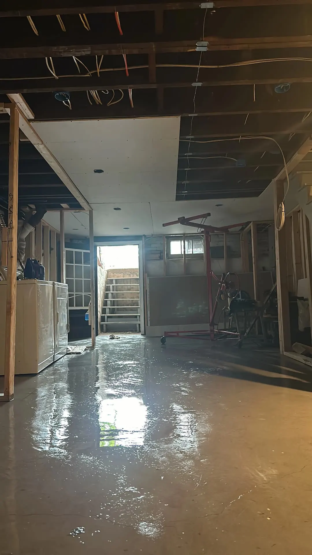 Wall framing Installation project