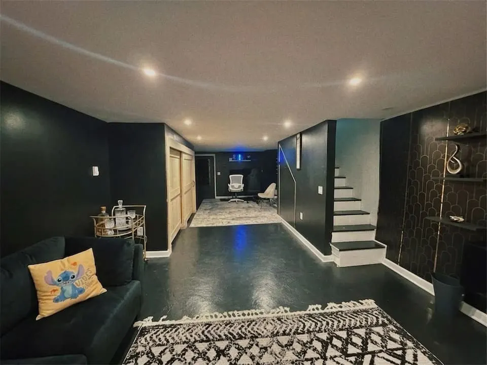 Basement finishing project project