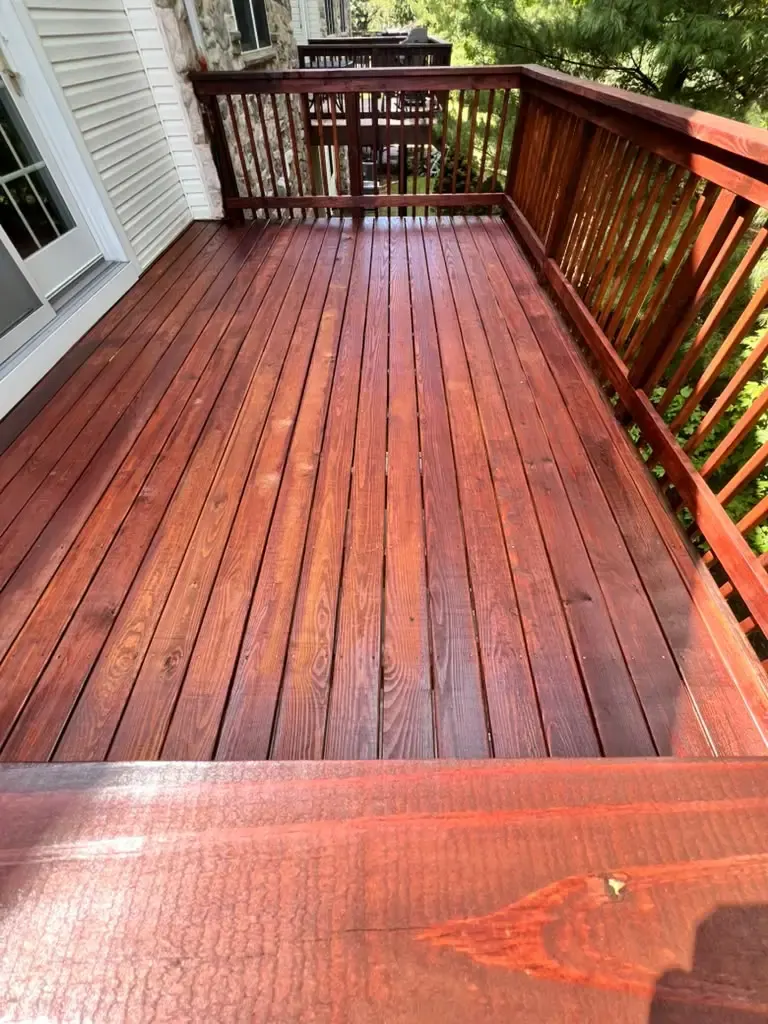 wood deck staining Plymouth Meeting PA article